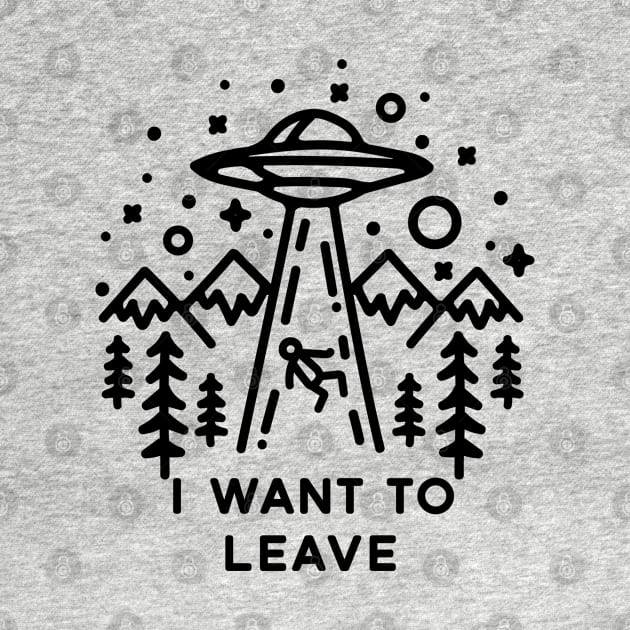 I want to leave by Vectographers